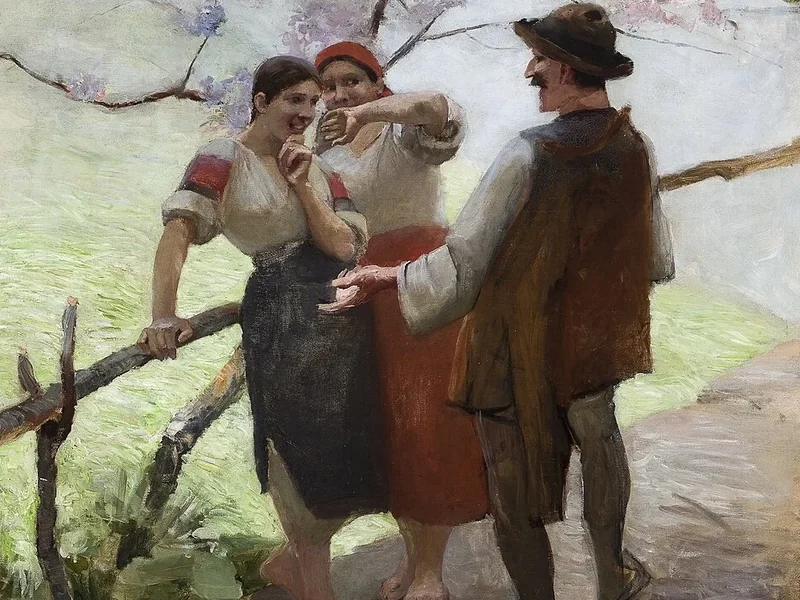 1859-Wacław Szymanowski - Hutsul a colloquio